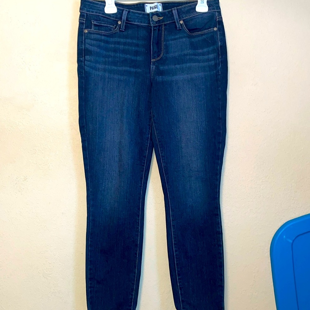 Paige Verdugo Ankle dark wash